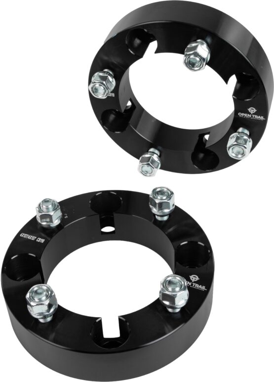 Open Trail Wheel Spacer 1.5in 4/137 12mm x 1.25mm Studs Black
