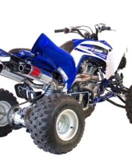 Big Gun EXO Dual Full Exhaust System Polished Fits 2015+ Yamaha Raptor 700