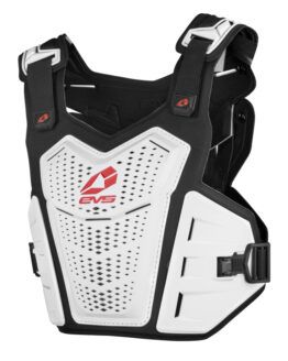 EVS F1 Roost Deflector White/Red - Small/Medium