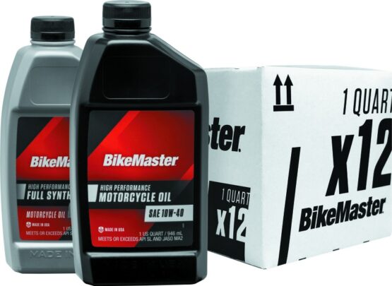 BikeMaster 10W40 Performance Oil - Case of 12 Quarts