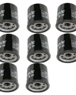 HF199 Oil Filter - Black - 8 Pack