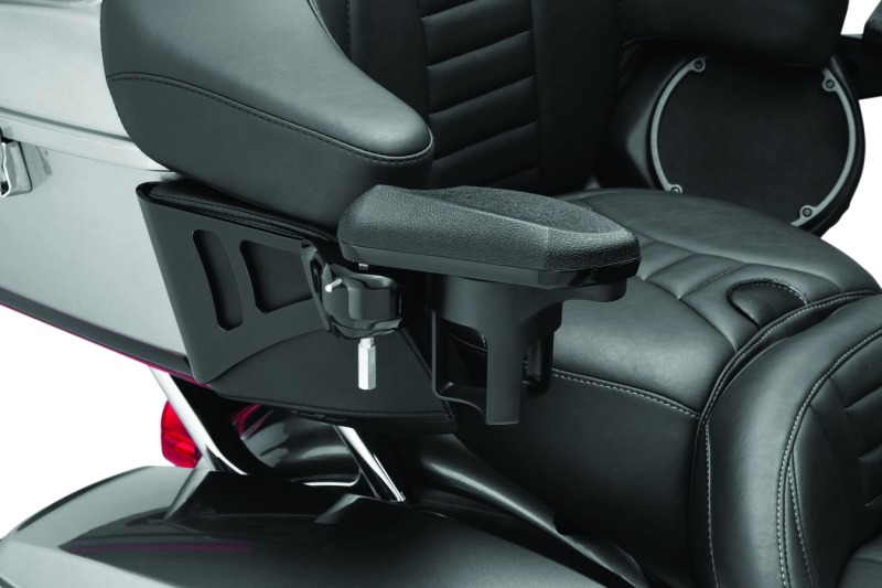 Kuryakyn Passenger Armrests Black For 14-Up Touring & Tri Glide - Image 3