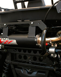 Big Gun EVO U Slip-On Exhaust Black Fits 13-17 Polaris RZR 570