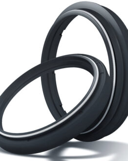 Black Single Fork Oil & Dust Seal Kit For 41 mm Showa Forks