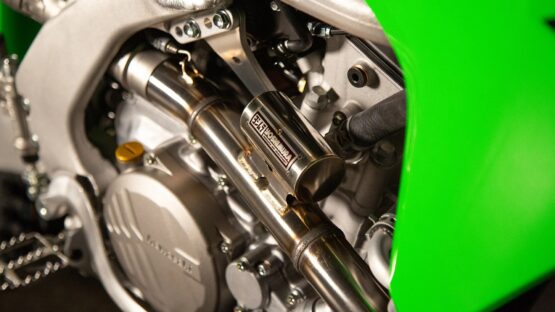 Yoshimura RS-12 Full Exhaust System SS/AL/CF For Kawasaki KX250F/X 2025 - Image 3