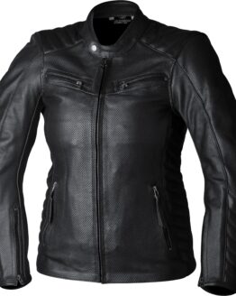 RST Ladies Roadster Air CE Leather Jacket Black 3XL