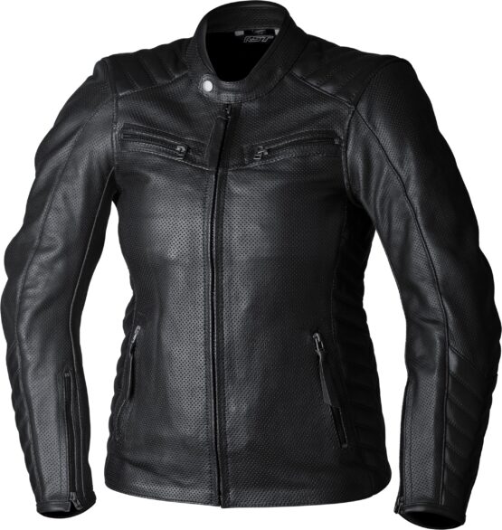 RST Ladies Roadster Air CE Jacket Black Leather XS