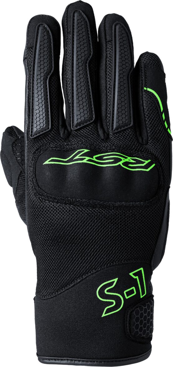 RST S1 Mesh CE Glove Black/Neon Green XL