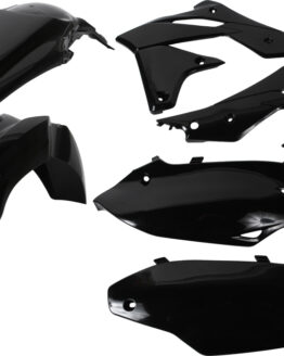 Acerbis Black Plastic Kit 6pc Fits 2013-2016 Kawasaki KX250F