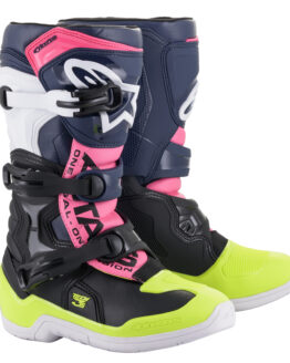 Youth Tech 3S Boots Black/Dark Blue/Neon Pink US Y-07