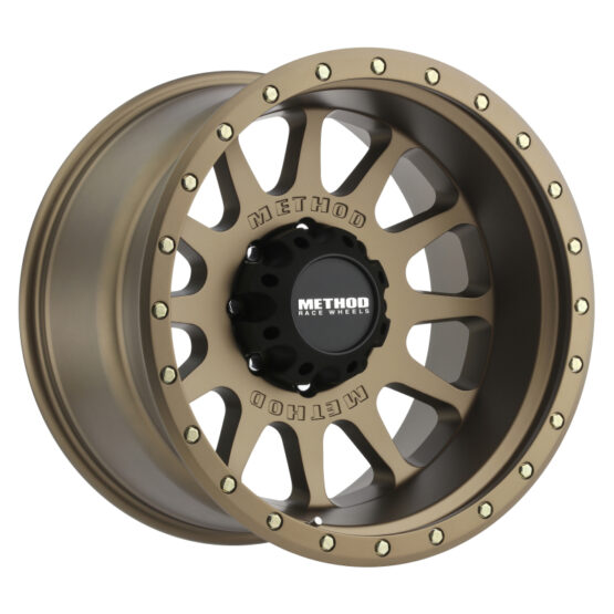MR605 NV 20x10 -24mm Offset 8x170 124.9mm CB Method Bronze Wheel - Image 2