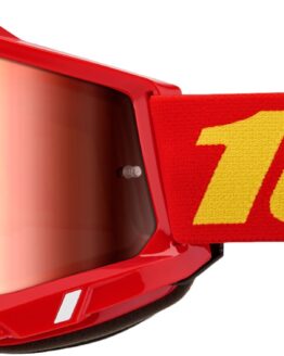 100 Percent Accuri 2 Goggles Red Mirror Red Lens