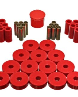 55-75 Jeep CJ5/CJ6 Red Hyper-Flex Master Bushing Set