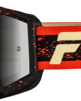 Fly Racing Zone Goggles Black/Red/Cream For Adults
