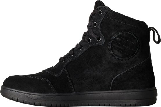 RST HiTop Moto Sneaker CE Boot Black Suede Size 10 - Image 5