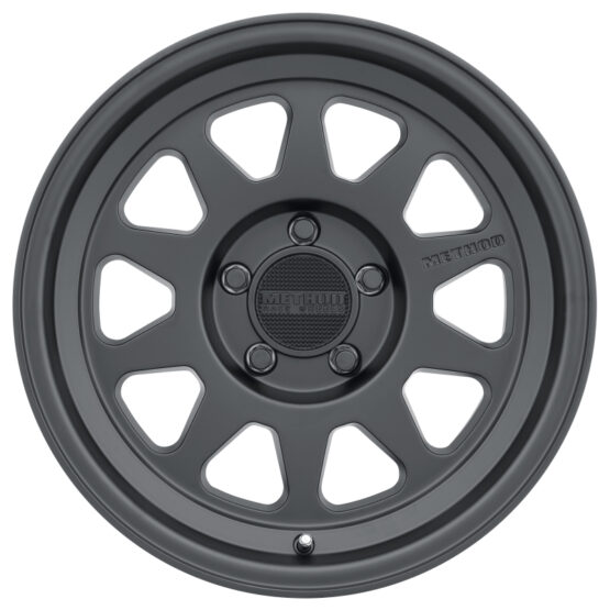 MR316 18x9 +18mm Offset 5x150 110.5mm CB Matte Black Wheel - Image 2