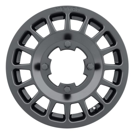 MR407 Bead Grip 15x6 / 5+1/51mm Offset / 4x136 / 100mm CB Matte Black Wheel - Image 3