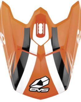 EVS T3 Works Visor - Orange/White/Black