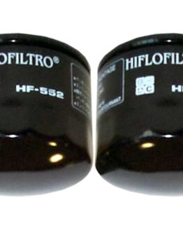 HF552 Oil Filter - Black - 2 Pack