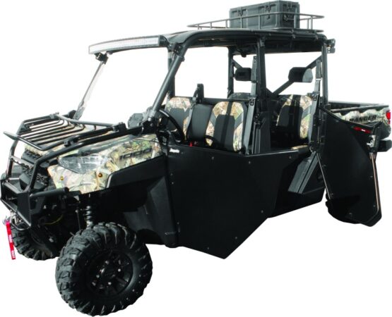 DragonFire Racing UTV Doors Black For 19-23 Ranger Crew XP 1000