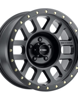 MR309 Grid 18x9 +18mm Offset 5x150 116.5mm CB Matte Black Wheel