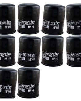 HF148 Oil Filter - Black - 10 Pack