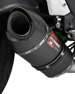 Yoshimura AT2 Full Exhaust SS/CF For 17-25 Kawasaki Ninja 650