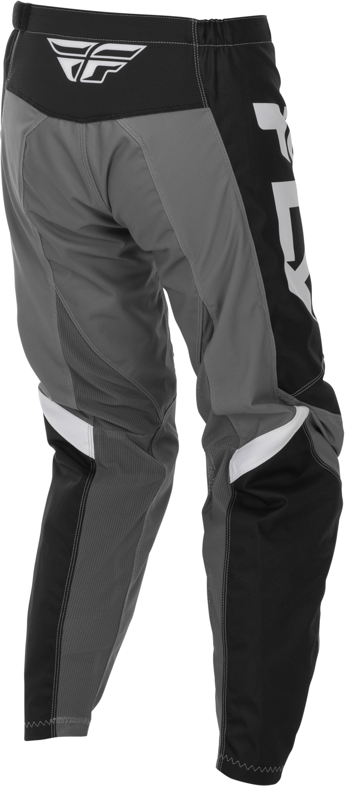 Fly Racing Women's F-16 Pants Grey/Black/White Size 0/2 - Image 4