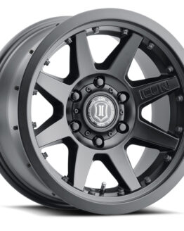 ICON Rebound Pro 17x8.5 Satin Black Wheel 5x5
