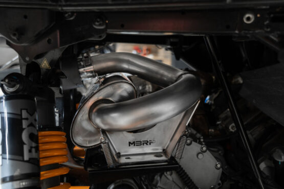 MBRP Slip On Exhaust Center Exit Can-Am Commander 1000R 21+ - Image 3