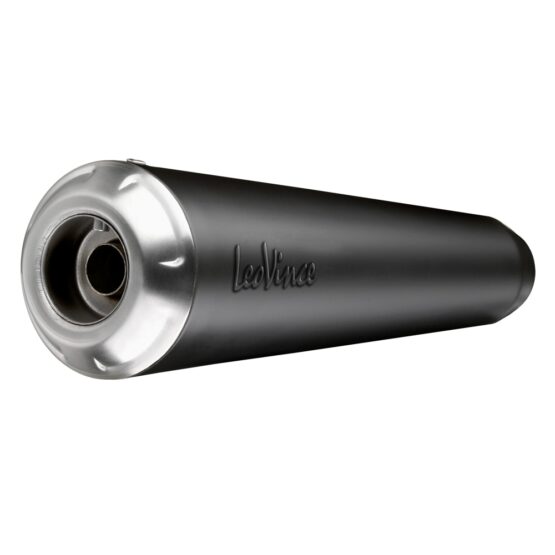 Classic Racer Black Edition Stainless Steel Slip On Exhaust Muffler