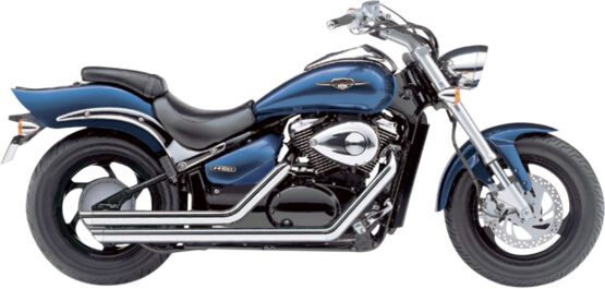 Streetrod Slashdown Chrome Full Exhaust w/Bungs - Image 3