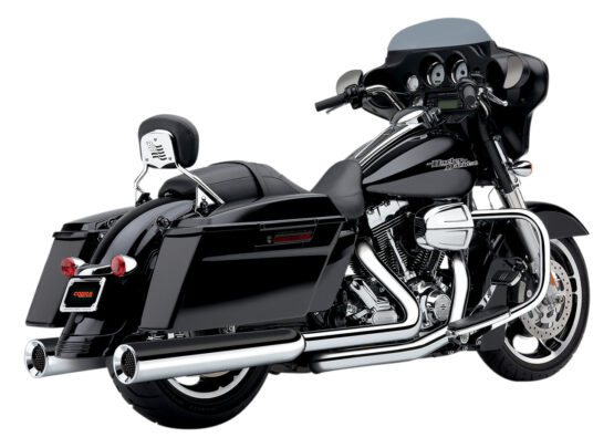 4.5" PowrFlo Chrome Dual Slip On Exhaust - Image 3