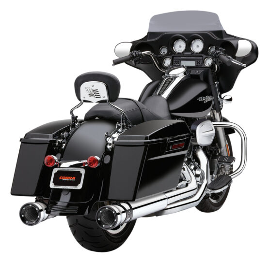4.5" Race-Pro Chrome Dual Slip On Exhaust - Image 4