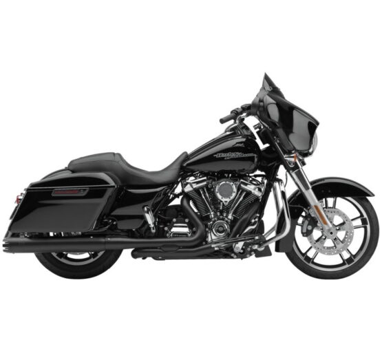 4" Dual Cut Neighbor Hater Black Slip On Exhaust - Image 2