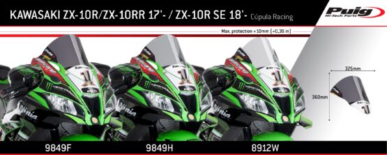 14-1/4" Clear Racing Windscreen - Image 4