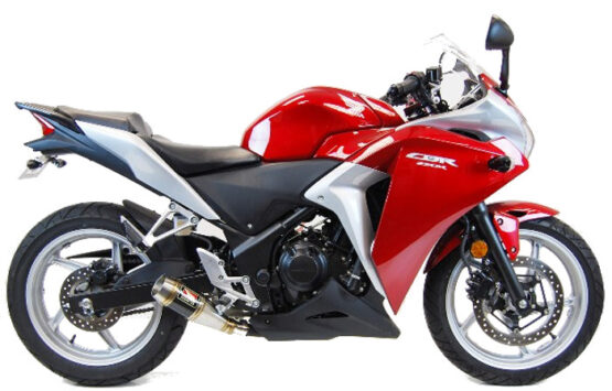 Black Center GP Slip On Exhaust - Image 2