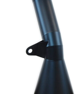 CompWerkes Black Velvet GP Slip-On Exhaust Fits 08-12 Triumph Street Triple