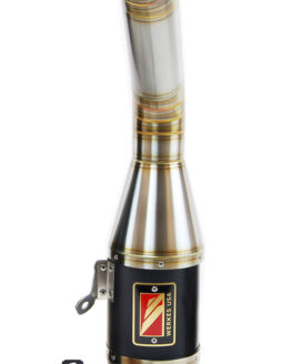 Competition Werkes Black GP Slip On Exhaust WT679-BC Fits 13-15 Daytona 675/R