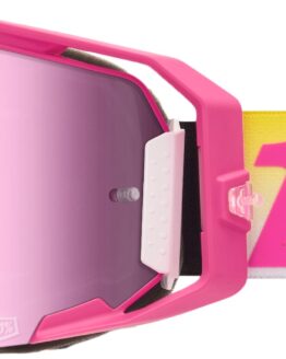 100 Percent Armatic Goggle Mirror Pink Lens Offroad