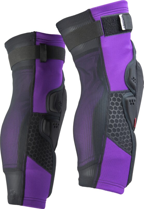 EVS Slayco96 Knee Guard Pair Purple/Black S/M - Image 8