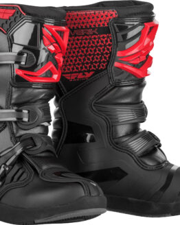 Youth Maverik MX Boots Red/Black US 03