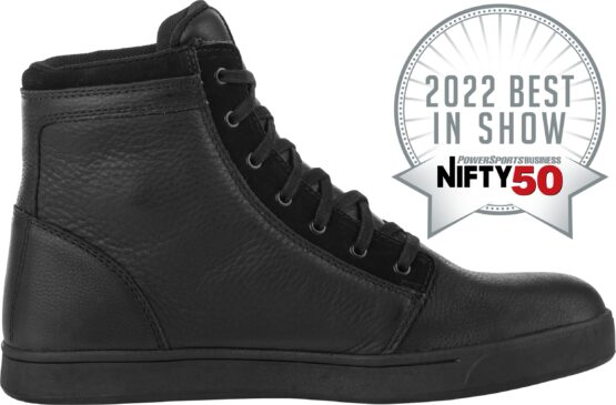 Axle Leather Waterproof Shoes Black, Size 05 - Image 4