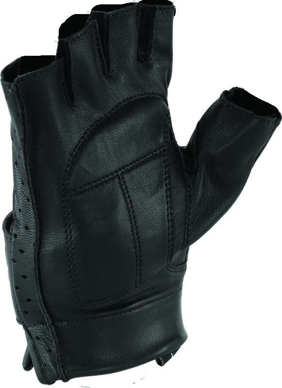 Kuryakyn Tucson Shorty Gloves Black - Small Men's - Image 4