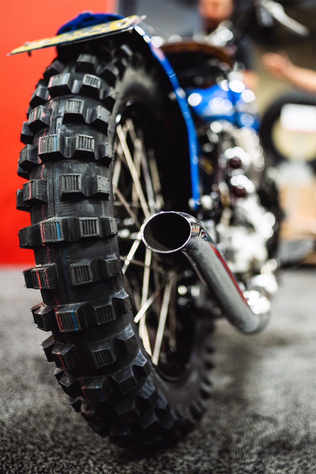 Kenda K257D Klassic Tire 4.10-18 4PR DOT for Modern and Vintage MX/Off-Road - Image 4