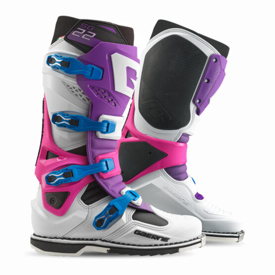 Gaerne SG22 Limited Edition Boot Purple White Rhodamine Size 10