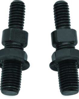 Kuryakyn Universal Mirror Adapters Gloss Black