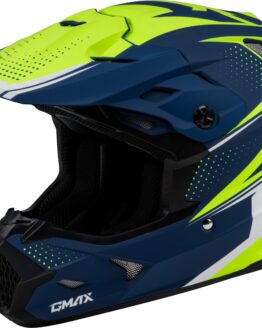 GMAX MX-96 502 Helmet Matte Blue/Green XS