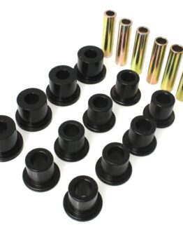 Energy Suspension Spring Bushing Set - Black Fits Jeep