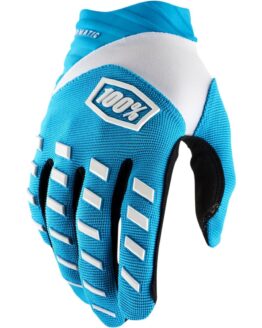 100% Airmatic Men's Gloves Blue Small